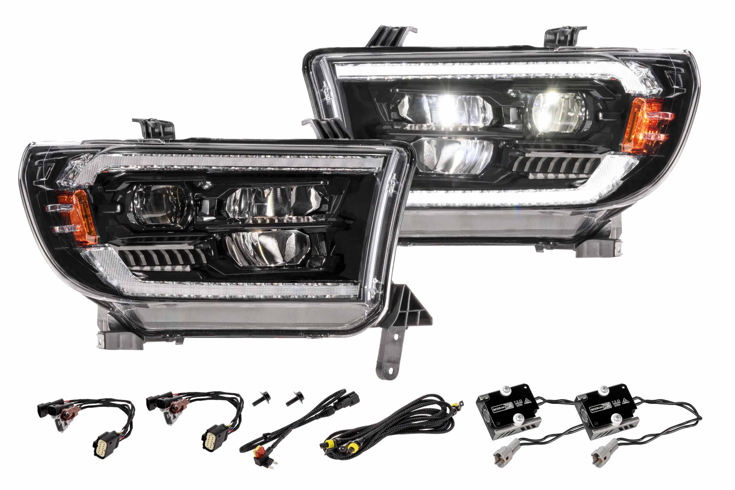 LF2-533Y | 08-17 Toyota Sequoia XB Evo Hybrid LED Headlights